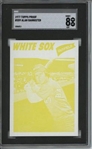 1977 Topps #559 Alan Bannister 9 card progressive proof.